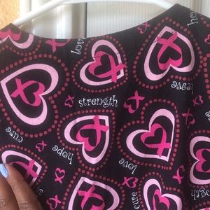 Heart/cancer awareness Sanibel scrubs